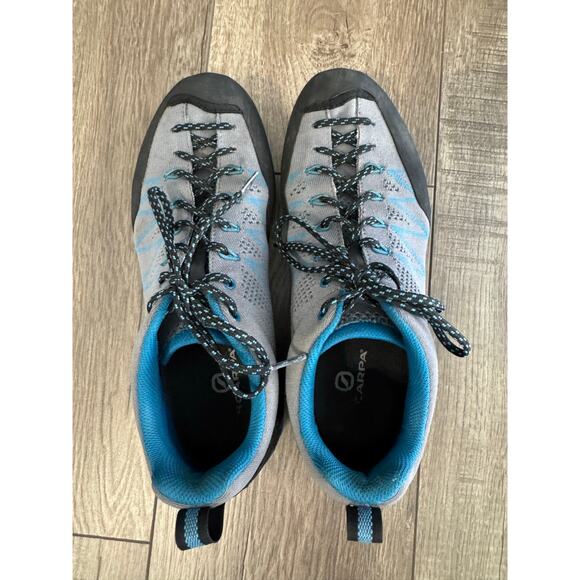 Scarpa Mens Crux Air Smoke Lake Blue Hiking‎ Shoes Size 8 main image 8